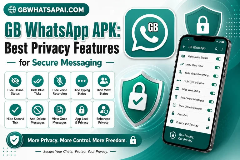 GB WhatsApp APK Best Privacy Features for Secure Messaging