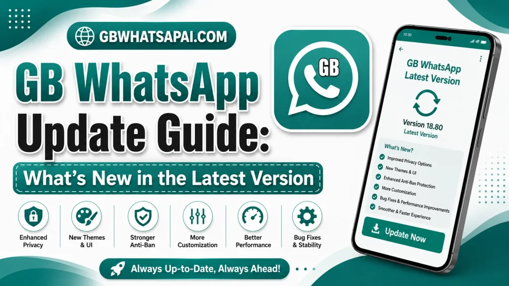 GB WhatsApp Update Guide What’s New in the Latest Version